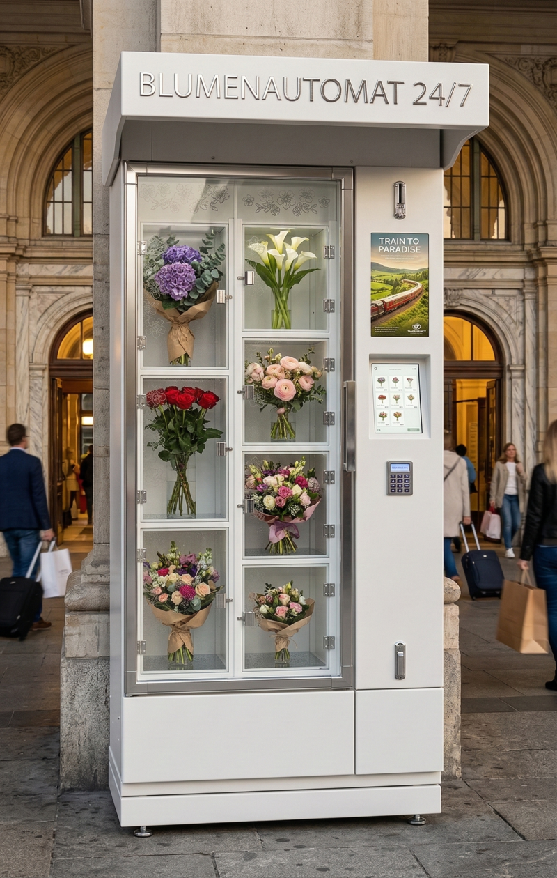 World Automatics automated vending machine — climate-controlled modular design